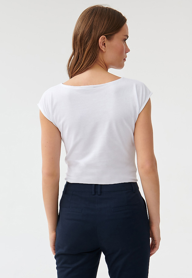 LADIES’ T-SHIRT WITH A PRINT AMANDA 2 LADIES’ T-SHIRT WITH A PRINT AMANDA 2 BIAŁY 3