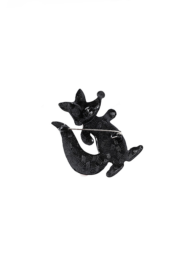 BROȘĂ DECORATIVĂ ÎN FORMĂ DE VULPE — BEKSA BROȘĂ DECORATIVĂ ÎN FORMĂ DE VULPE — BEKSA MULTICOLOR 2