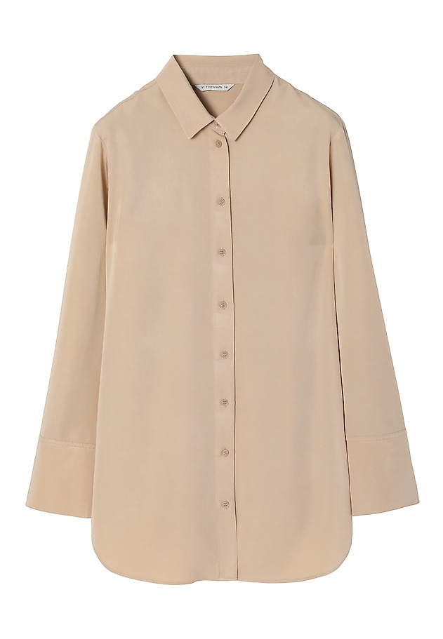 LONG LADIES’ SHIRT - MALIBU 5 LONG LADIES’ SHIRT - MALIBU 5 BEŻOWY 7