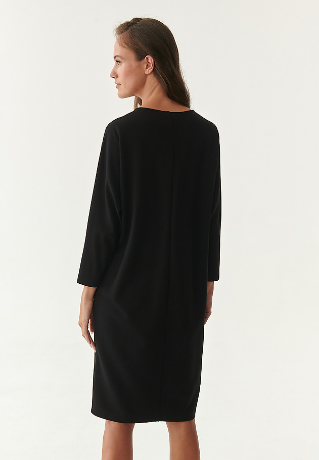 KNITTED OVERSIZED DRESS WODINI KNITTED OVERSIZED DRESS WODINI BLACK 2