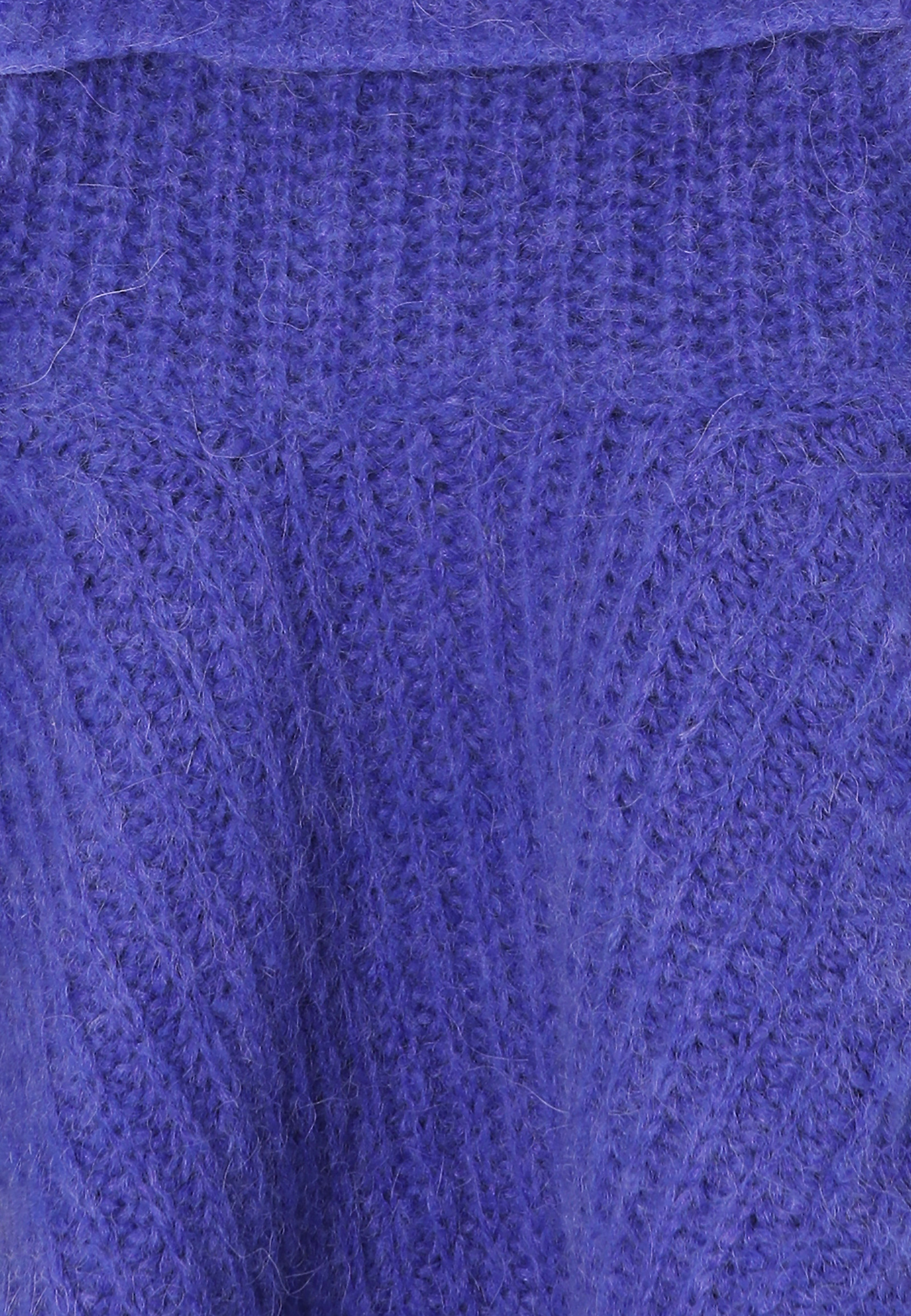 DŁUGI OVERSIZOWY SWETER DAMSKI Z GOLFEM - CROCUS DŁUGI OVERSIZOWY SWETER DAMSKI Z GOLFEM - CROCUS FIOLETOWY 103903