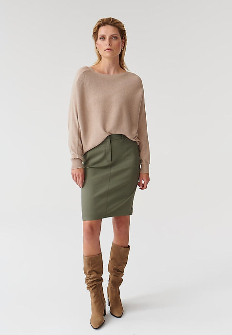 LADIES’ PENCIL SKIRT FILI KHAKI 2