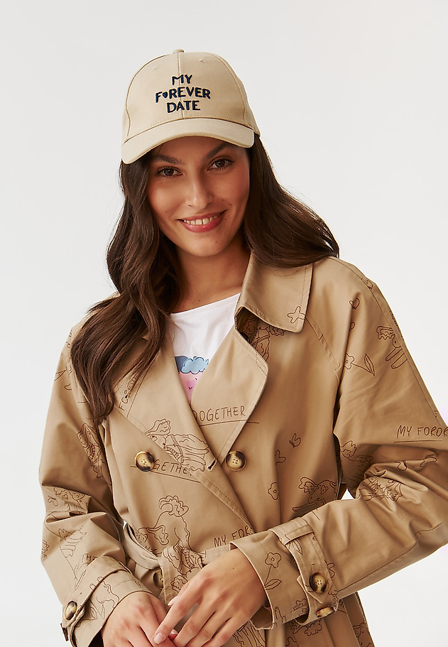 LADIES’ BASEBALL CAP QVINI – DOGETHER LADIES’ BASEBALL CAP QVINI – DOGETHER BEŻOWY 1