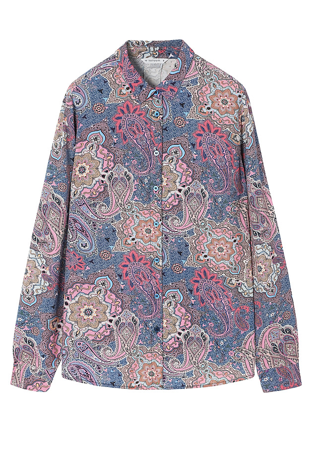 PATTERNED VISCOSE SHIRT — ANTHEA PATTERNED VISCOSE SHIRT — ANTHEA MULTIKOLOR 9