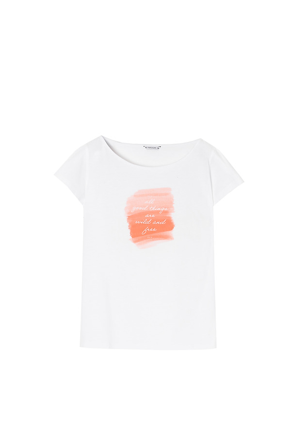 TRICOU DE DAMĂ DIN BUMBAC ALBINA 2 TRICOU DE DAMĂ DIN BUMBAC ALBINA 2 ALB 5