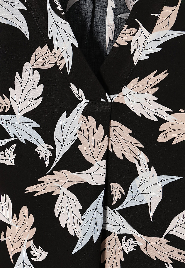 LADIES' BLOUSE WITH PLANT-INSPIRED MOTIF KARIWA 1 LADIES' BLOUSE WITH PLANT-INSPIRED MOTIF KARIWA 1 MULTICOLOR 6