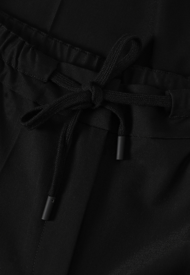 PANTALONII DIN VISCOZĂ, CU CRAC LARG — SIKO 1 PANTALONII DIN VISCOZĂ, CU CRAC LARG — SIKO 1 NEGRU 5