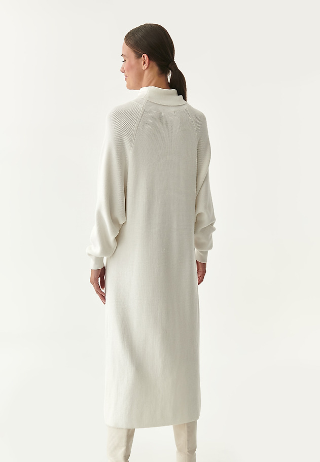 LADIES' KNITTED OVERSIZED DRESS RONESI LADIES' KNITTED OVERSIZED DRESS RONESI ECRU 2