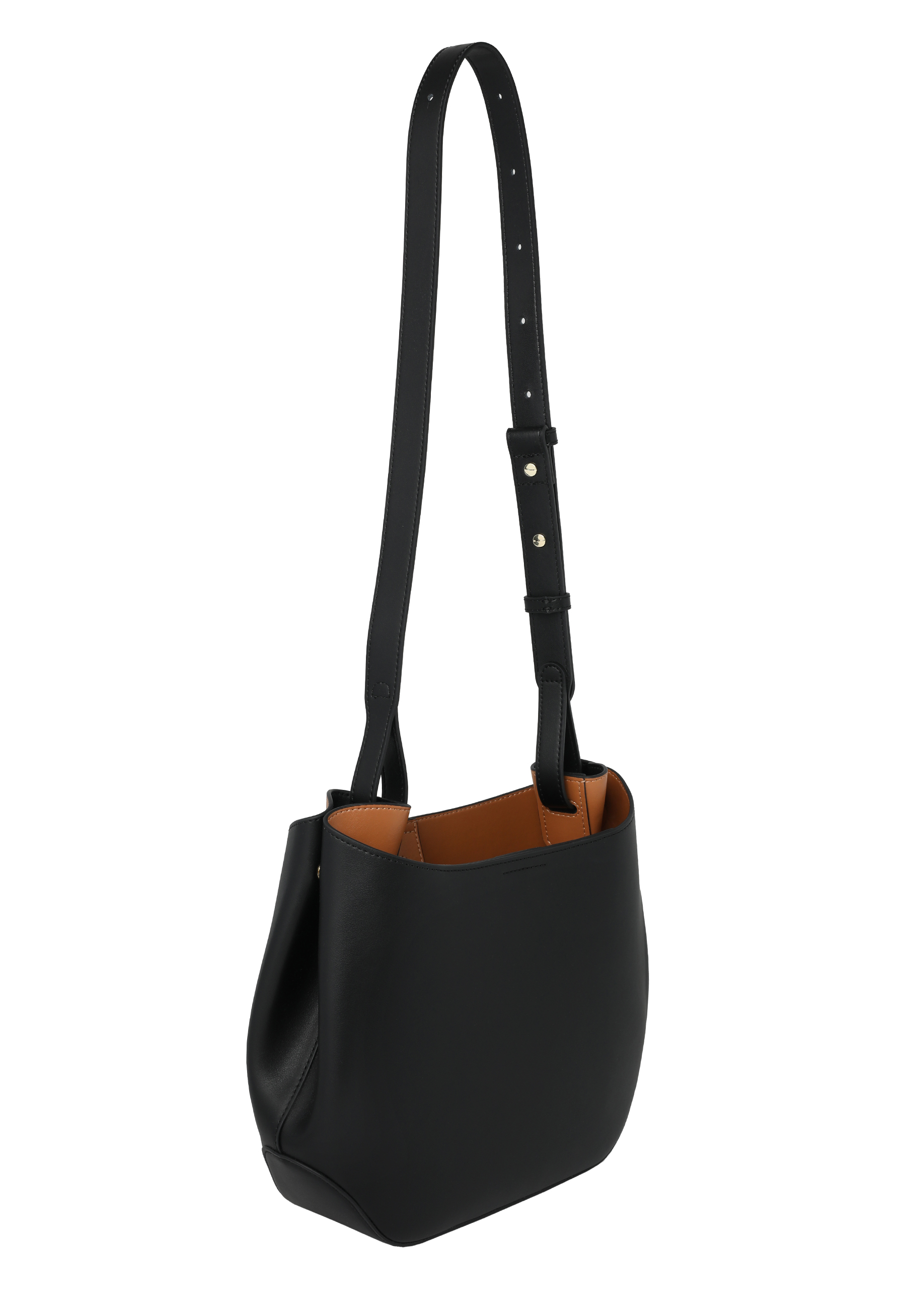 LEATHER WOMEN'S BAG - ERONEL BLACK 2