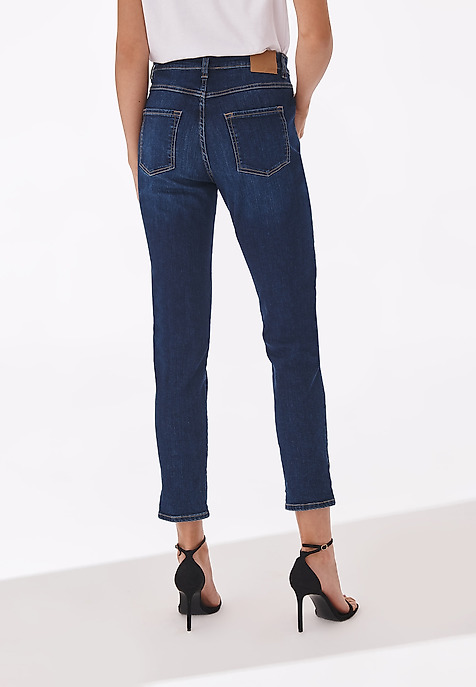 PANTALONI DE DAMĂ DENIM ZA ALBASTRU 2