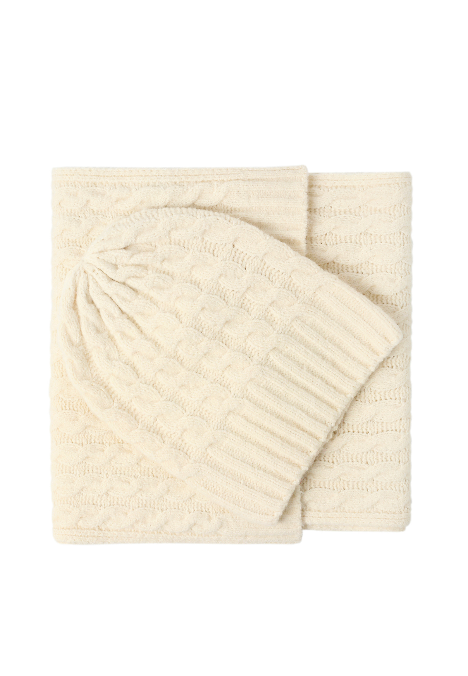 HAT WITH WOOL BLEND - VOLISA HAT WITH WOOL BLEND - VOLISA ECRU 115769