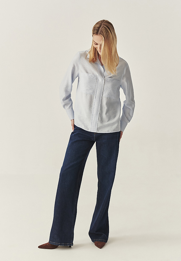SOFT SHIRT WITH POCKETS - BLUMA SOFT SHIRT WITH POCKETS - BLUMA BLUE 6