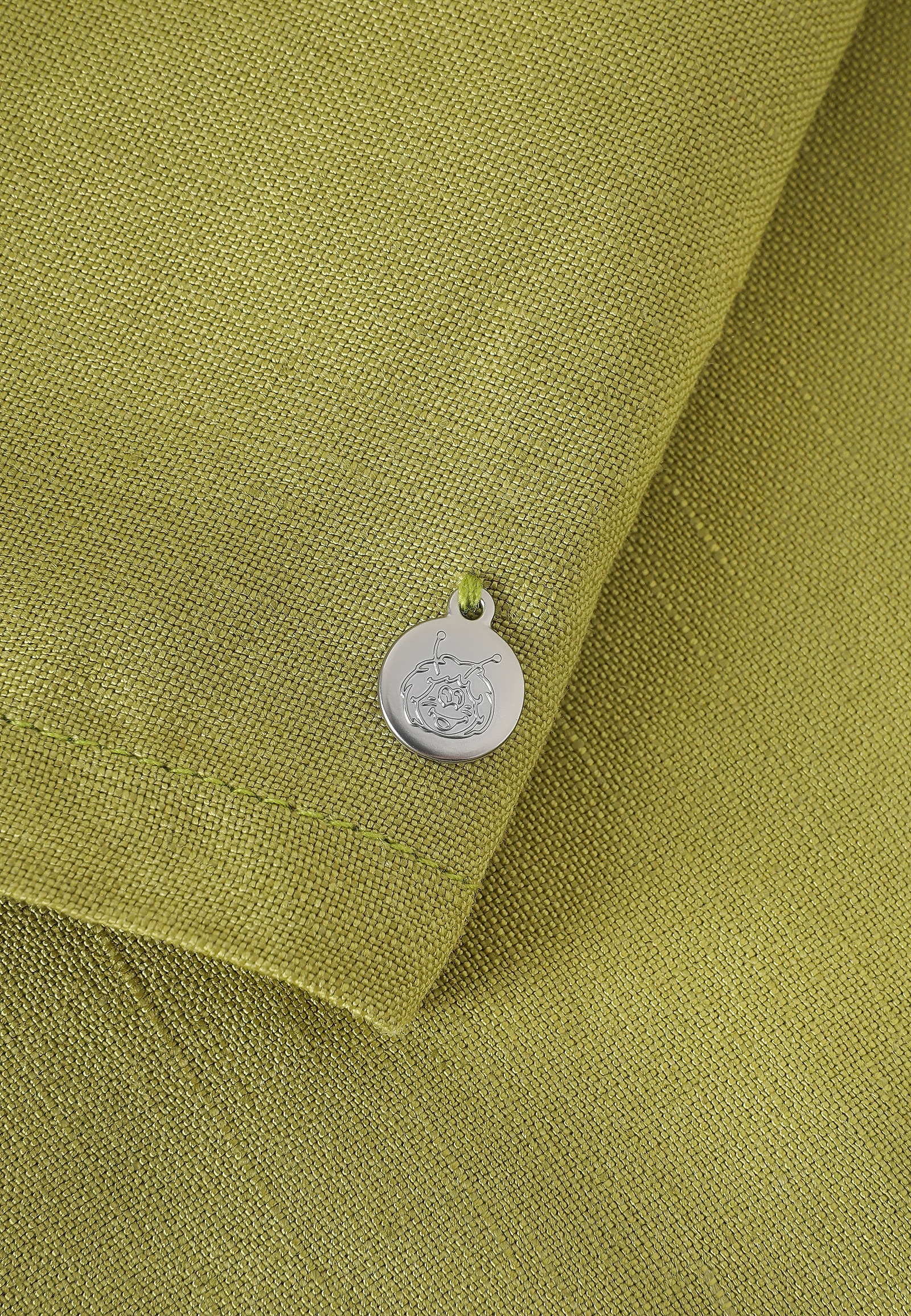 BLOUSE IN LINEN AND VISCOSE - BIMI BLOUSE IN LINEN AND VISCOSE - BIMI GREEN 110312