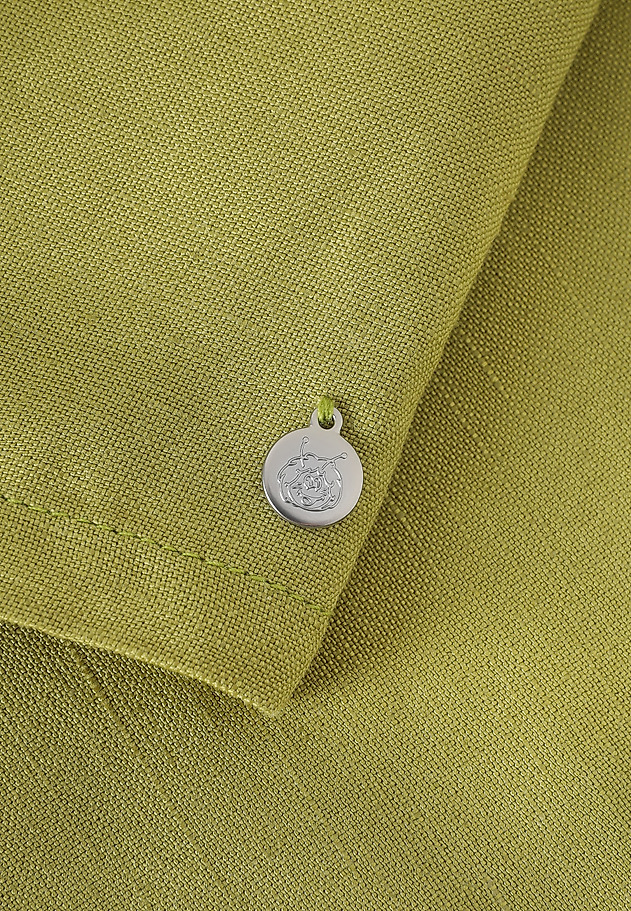 BLOUSE IN LINEN AND VISCOSE - BIMI BLOUSE IN LINEN AND VISCOSE - BIMI GREEN 6