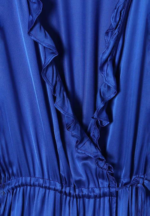 KOLEKCJA BLOOMING: SUKIENKA Z FALBANAMI ZENIA KOLEKCJA BLOOMING: SUKIENKA Z FALBANAMI ZENIA NIEBIESKI 7