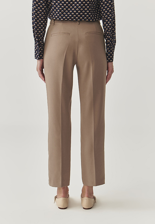 ELEGANT LADIES’ SUIT TROUSERS - LANKA 1 ELEGANT LADIES’ SUIT TROUSERS - LANKA 1 BEŻOWY 3