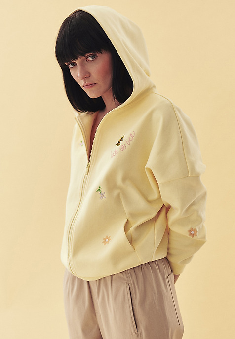 MASEŁKOWA BLUZA Z KAPTUREM - WING MASEŁKOWA BLUZA Z KAPTUREM - WING