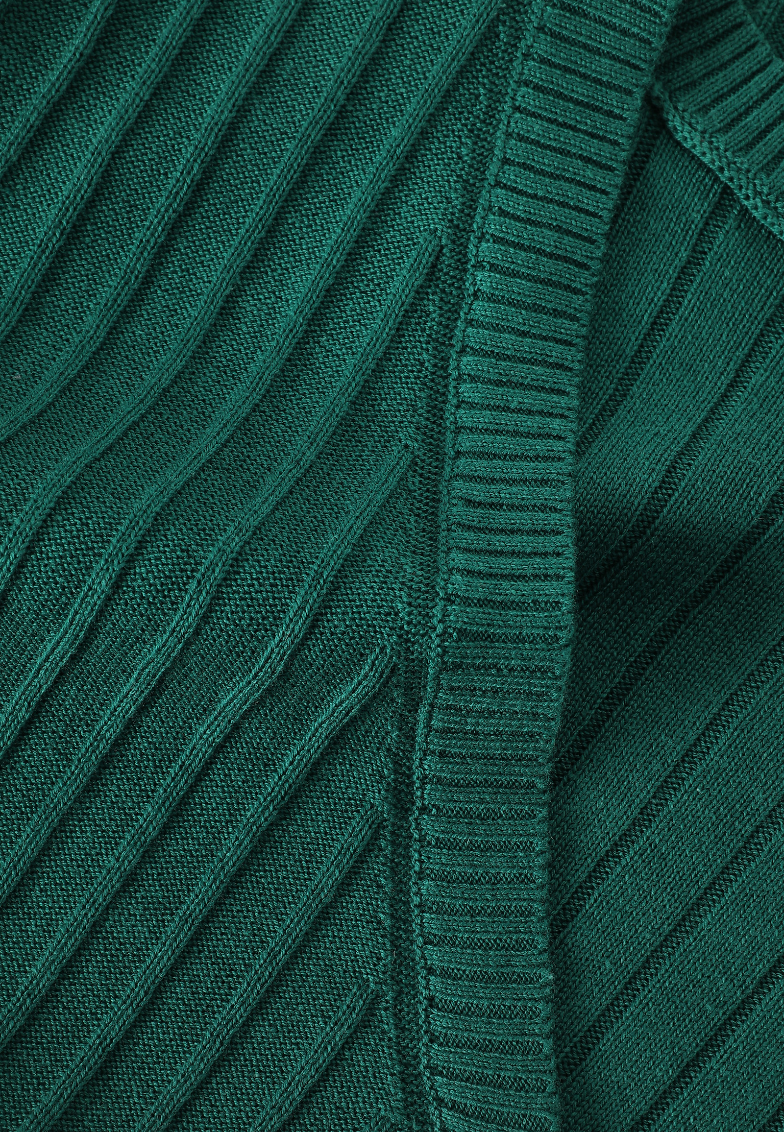 RIBBED JUMPER IN AIRY YARN - SEWILLA RIBBED JUMPER IN AIRY YARN - SEWILLA GREEN 113132