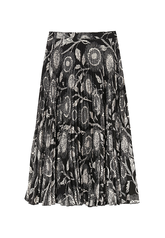 LONG PLEATED SKIRT MERIDIANA 2 LONG PLEATED SKIRT MERIDIANA 2 MULTIKOLOR 4