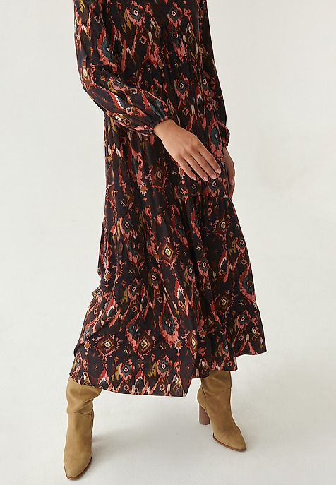 ROCHIE MAXI DE DAMĂ EMIKO 1 MULTICOLOR 2