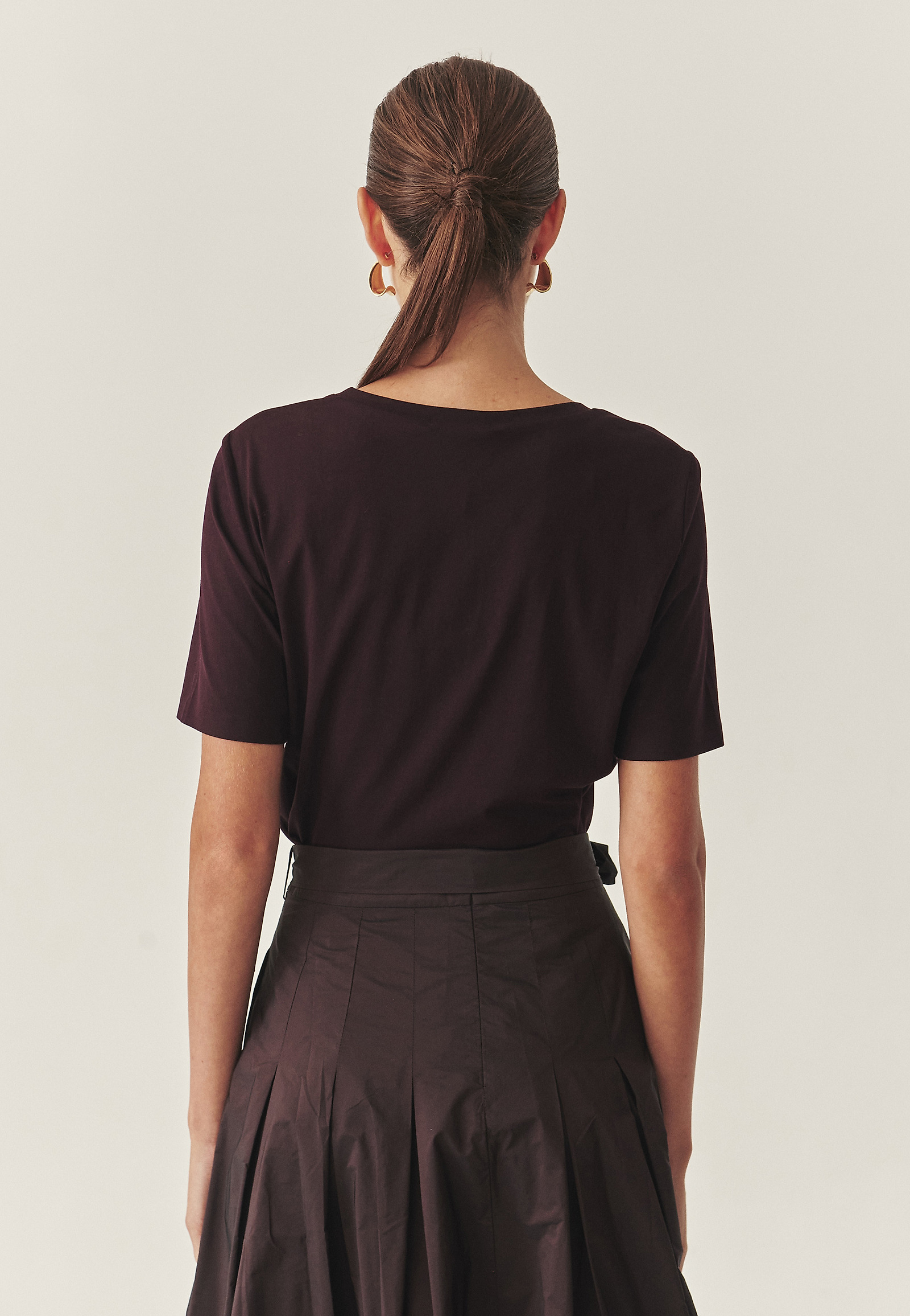 CLASSIC COTTON BLOUSE - ROFINA CLASSIC COTTON BLOUSE - ROFINA RED 118272