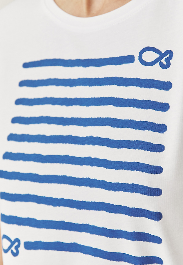 PRINTED COTTON T-SHIRT - MONKI 1 PRINTED COTTON T-SHIRT - MONKI 1 MULTIKOLOR 4
