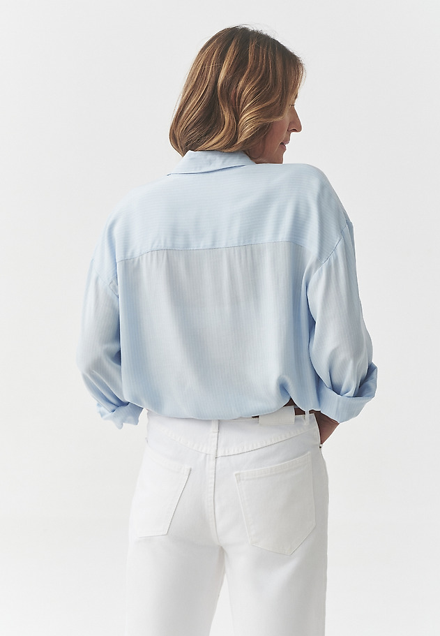 VISCOSE SHIRT — GARDIA VISCOSE SHIRT — GARDIA NIEBIESKI 4