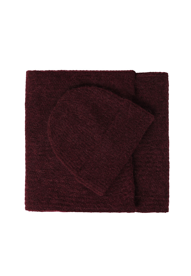 CLASSIC WOOL AND ALPACA HAT - ROSKA CLASSIC WOOL AND ALPACA HAT - ROSKA RED 4