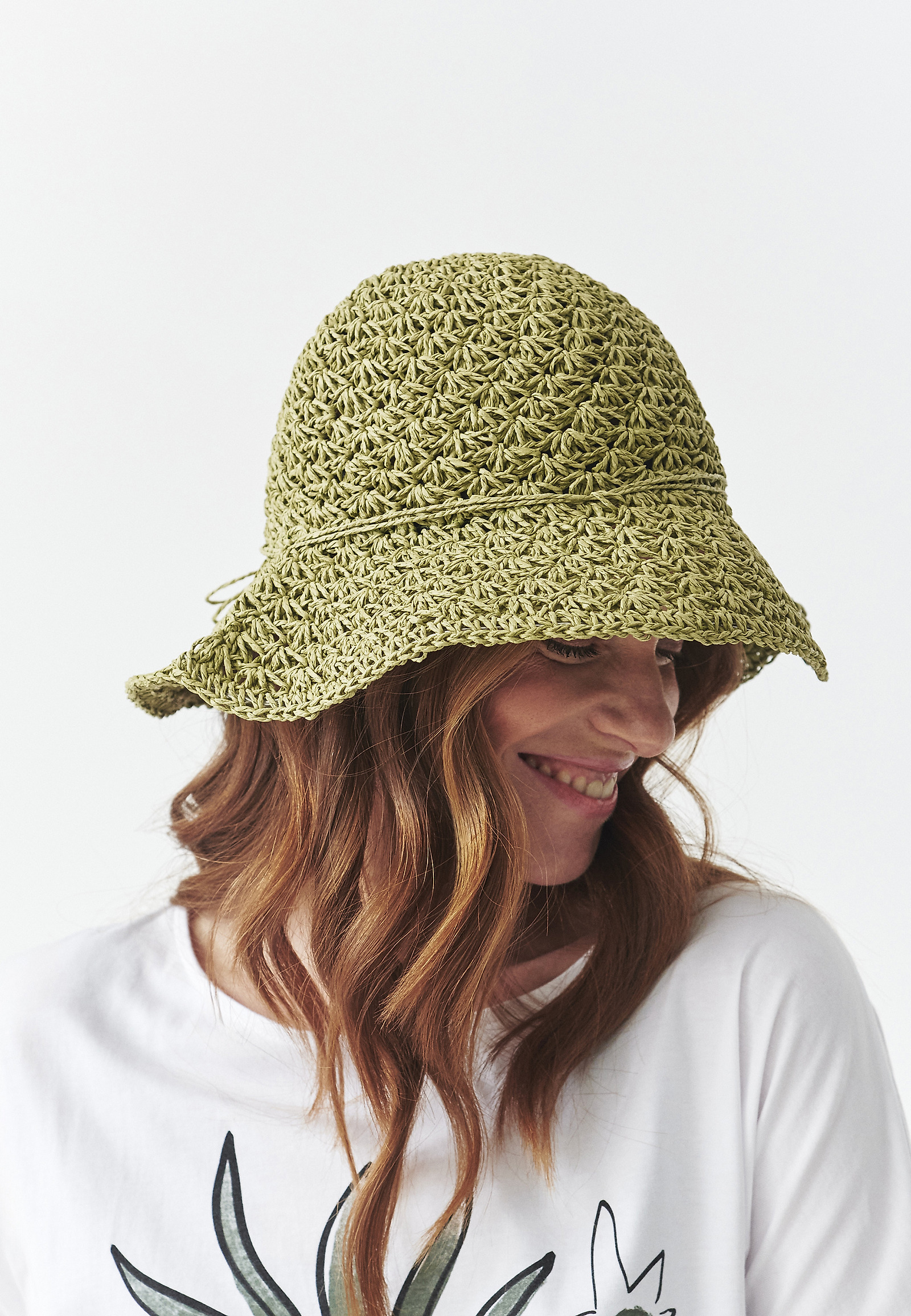 PLAID HAT - WOKIA 1 PLAID HAT - WOKIA 1 ZELENA 109478