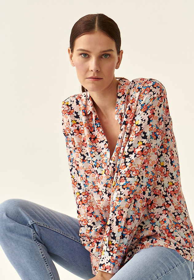 LADIES' FLORAL PRINTED SHIRT FELA LADIES' FLORAL PRINTED SHIRT FELA MULTIKOLOR 4