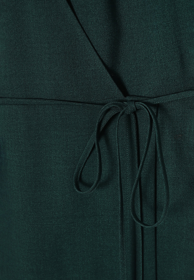 FABRIC DRESS WITH ENVELOPE CUT — ZEREWIANA FABRIC DRESS WITH ENVELOPE CUT — ZEREWIANA ZIELONY 8
