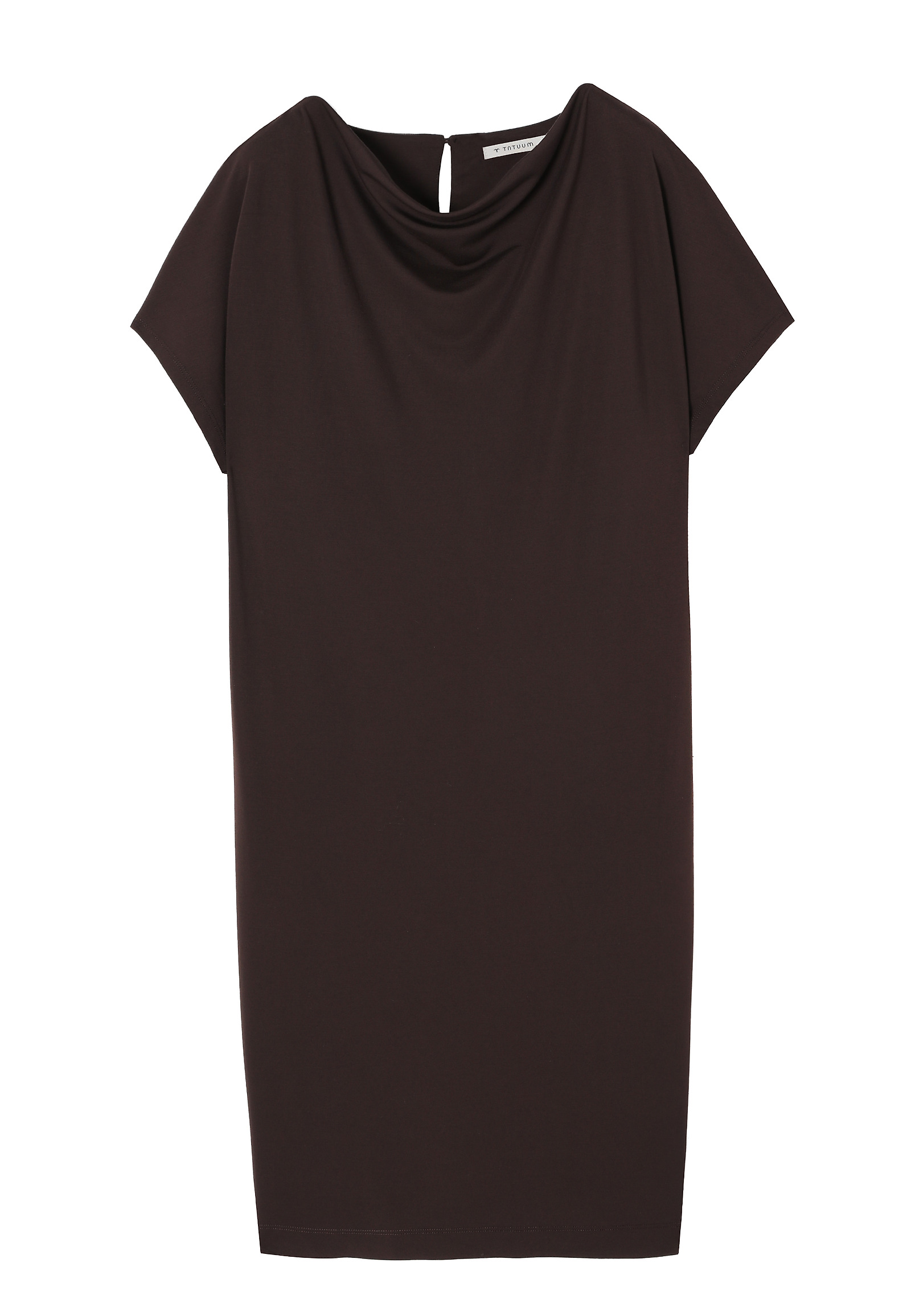 ŠTÝLOVÉ ŠATY S VODOPÁDOVÝM VÝSTRIHOM - ZORIMAX 1 ŠTÝLOVÉ ŠATY S VODOPÁDOVÝM VÝSTRIHOM - ZORIMAX 1 HNEDÁ 112721