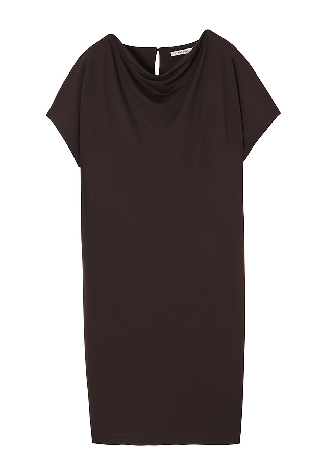 ŠTÝLOVÉ ŠATY S VODOPÁDOVÝM VÝSTRIHOM - ZORIMAX 1 ŠTÝLOVÉ ŠATY S VODOPÁDOVÝM VÝSTRIHOM - ZORIMAX 1 HNEDÁ 6