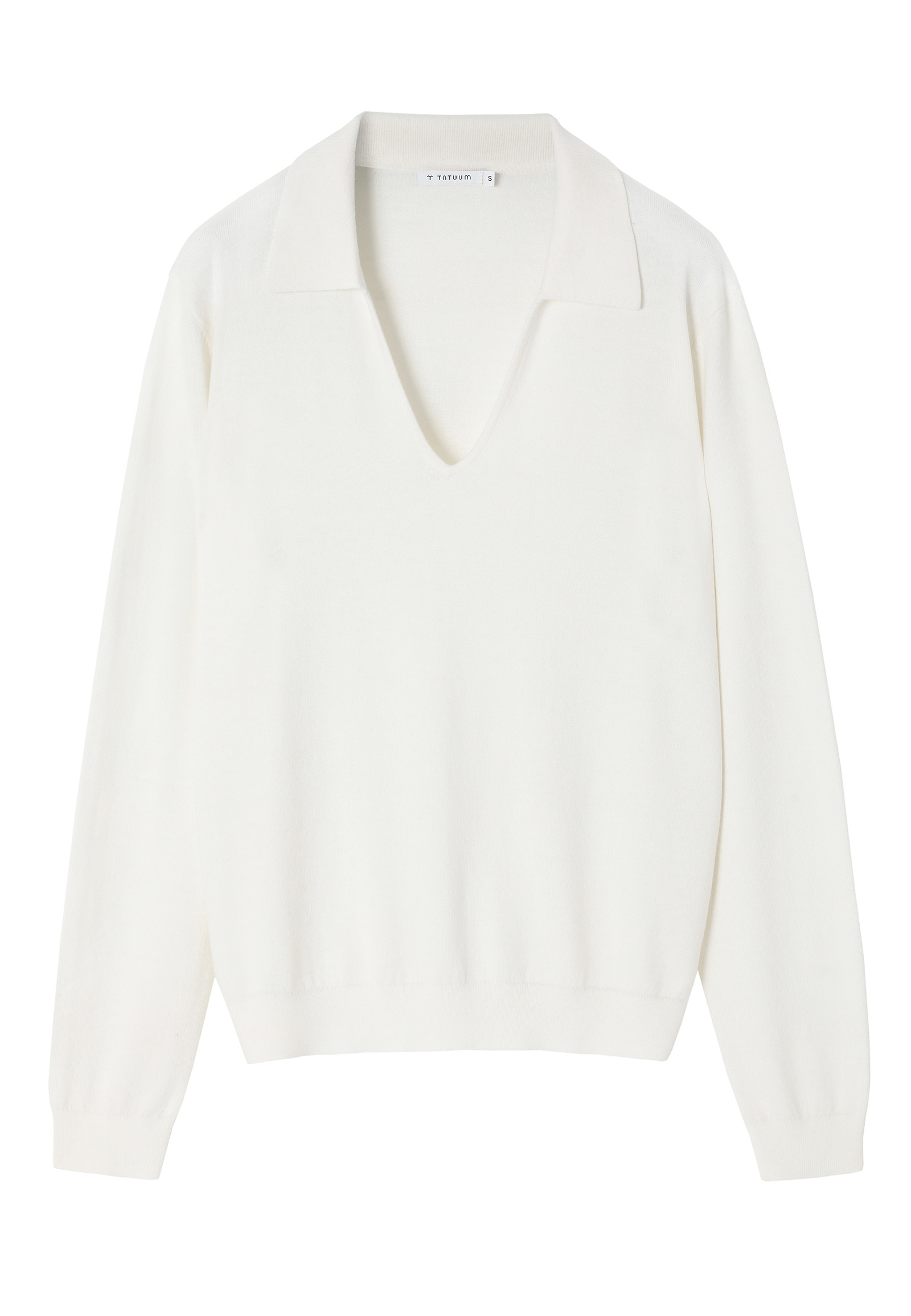 CLASSIC CASHMERE BLEND JUMPER - PALA 1 CLASSIC CASHMERE BLEND JUMPER - PALA 1 ECRU 113259
