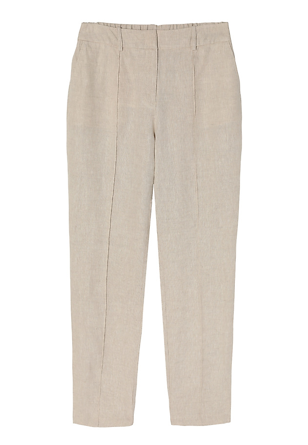 LADIES’ LINEN CIGARILLOS - MILO LADIES’ LINEN CIGARILLOS - MILO BEŻOWY 5