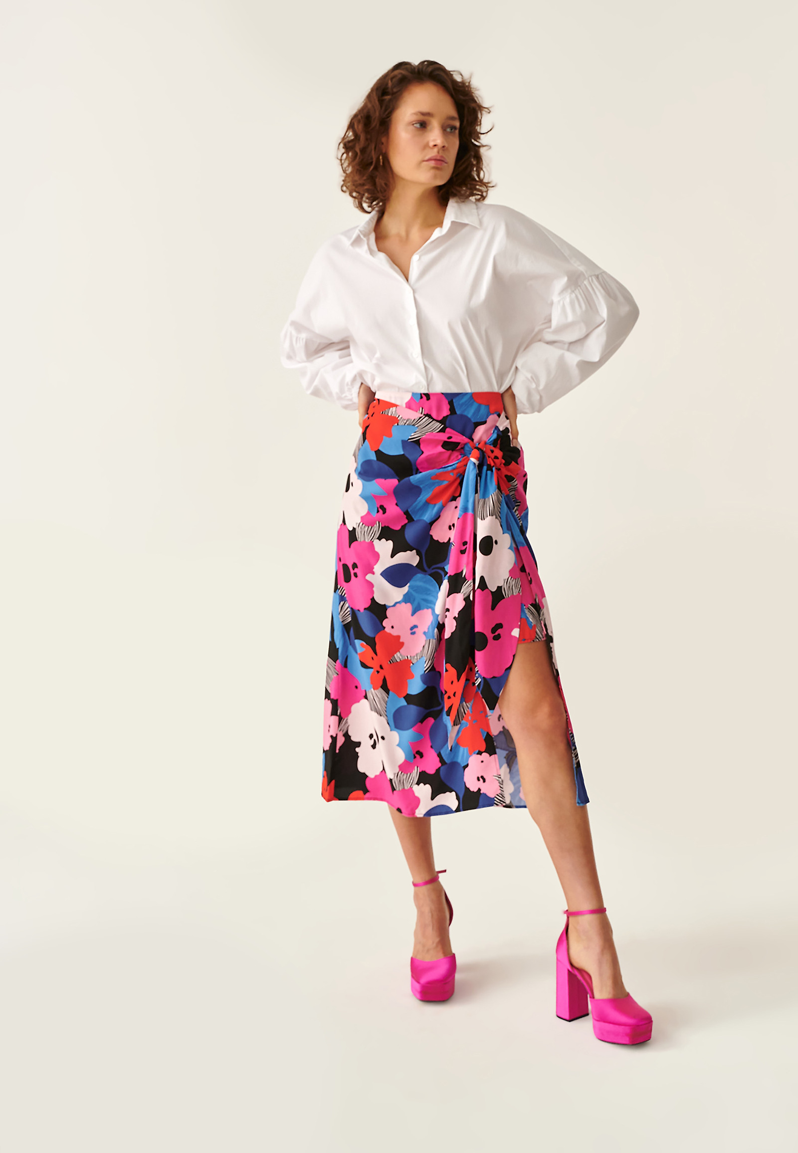 LADIES' PRINTED SKIRT FANNA LADIES' PRINTED SKIRT FANNA MULTICOLOR 93554