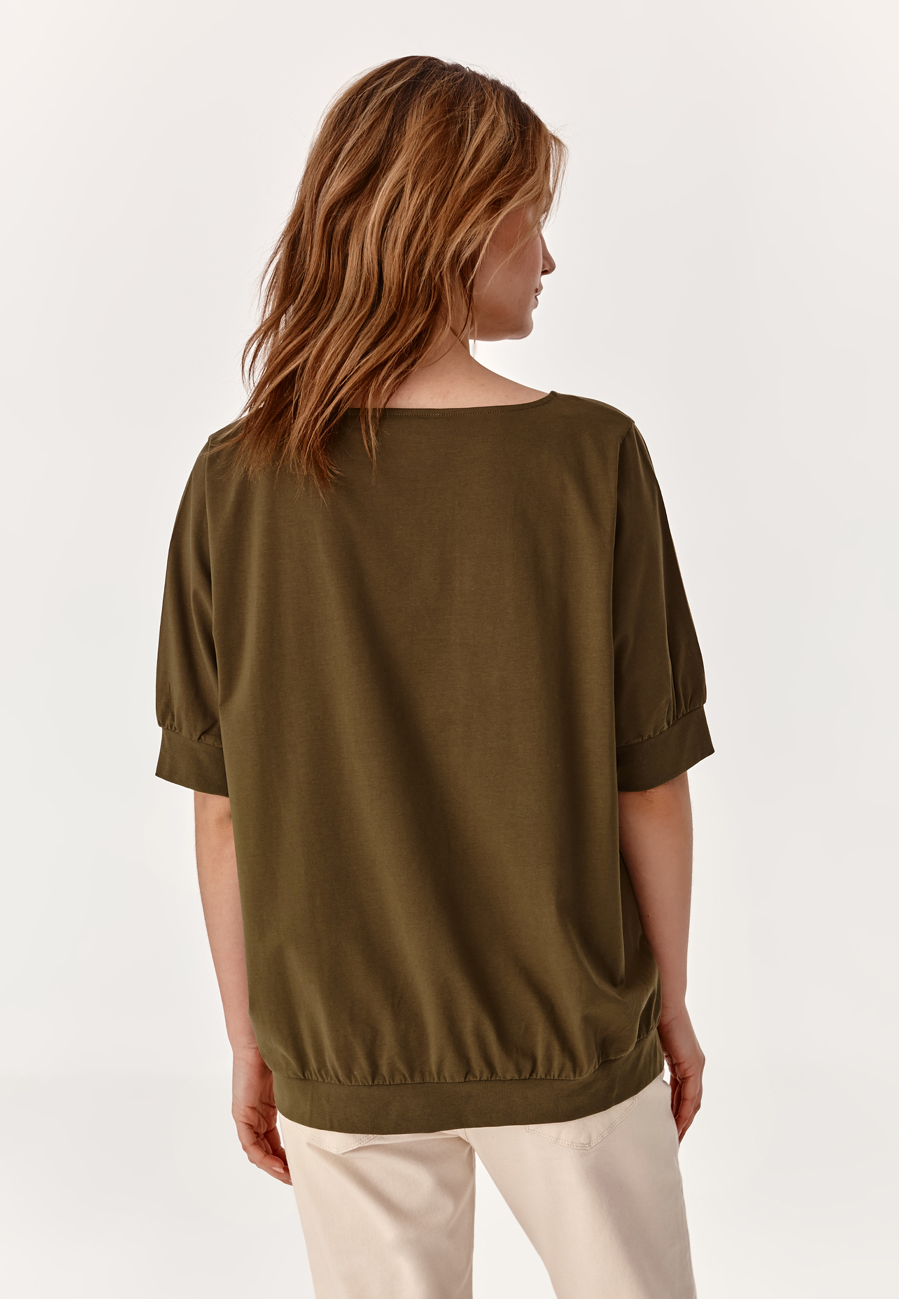 BLUZKA DAMSKA DZIANINOWA OKTA