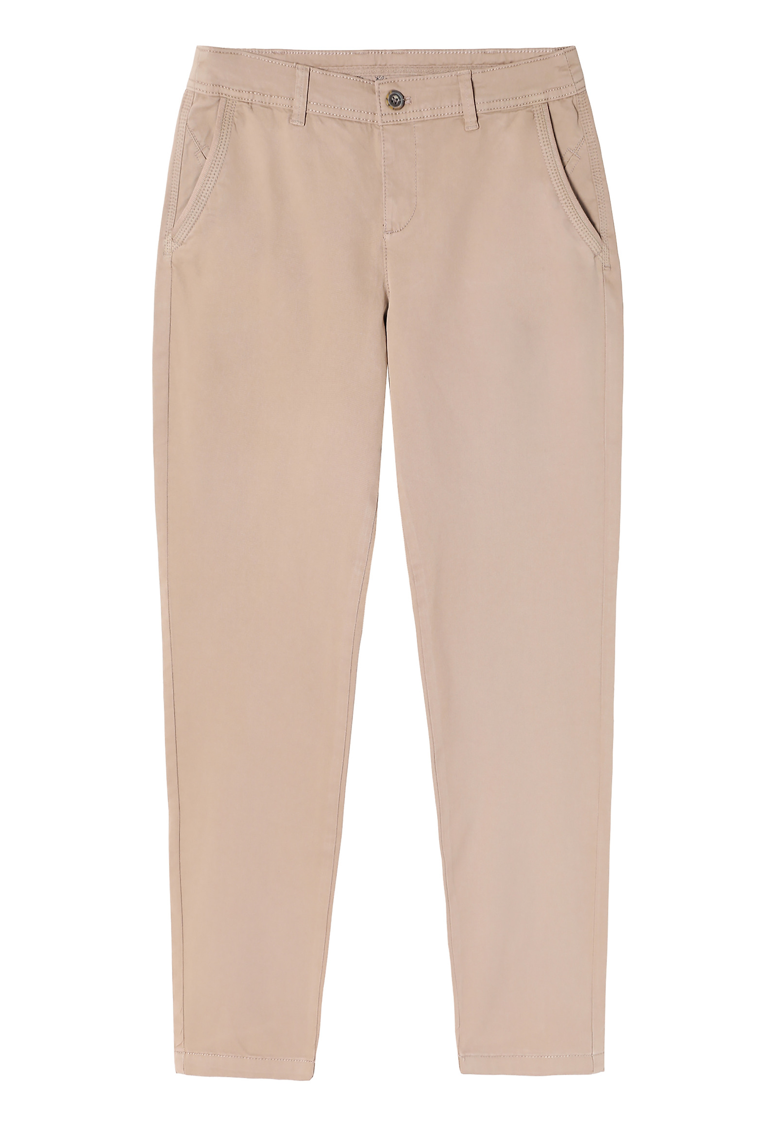 PANTALONI DE DAMĂ, DIN ȚESĂTURĂ, CU BUZUNARE DECORATIVE - HINO PANTALONI DE DAMĂ, DIN ȚESĂTURĂ, CU BUZUNARE DECORATIVE - HINO KAKI 96943