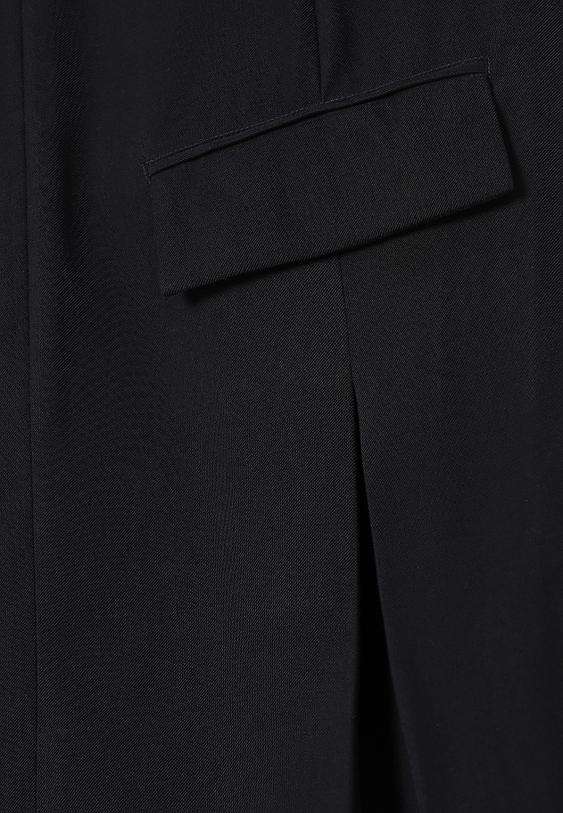 SHORT DRESS WITH VISCOSE - PETRI CZ SHORT DRESS WITH VISCOSE - PETRI CZ NAVY BLUE 7