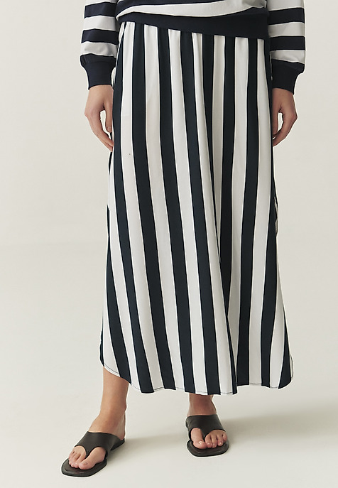 STRIPED WOVEN MIDI SKIRT - KATIA 1 MULTICOLOR 2