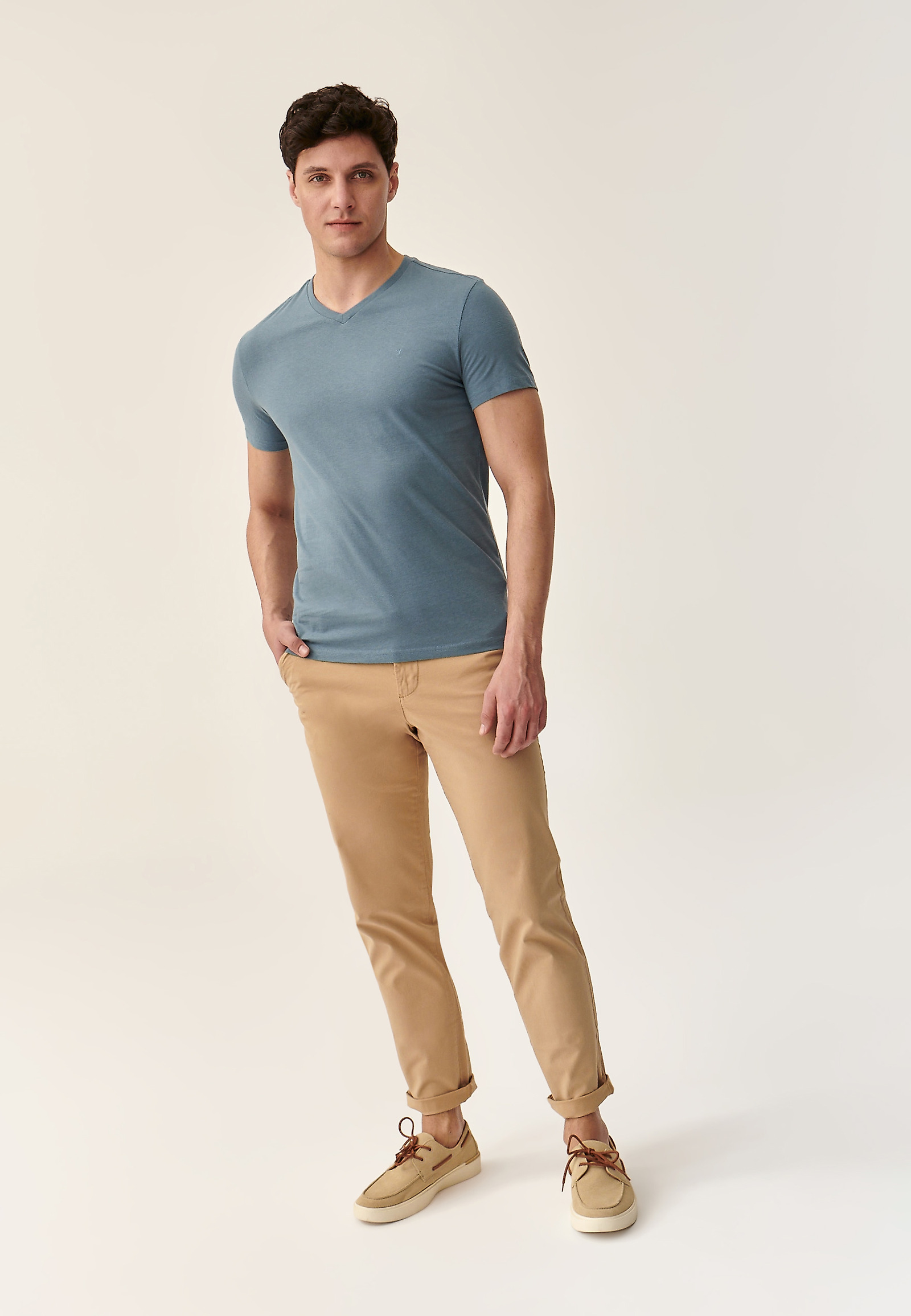 CLASSIC MEN'S T-SHIRT LUCK CLASSIC MEN'S T-SHIRT LUCK BLUE 81981