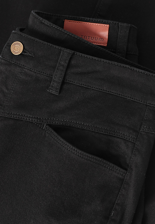 DENIMOWE SPODNIE SLIM FIT - YOKO 2 DENIMOWE SPODNIE SLIM FIT - YOKO 2 CZARNY 6