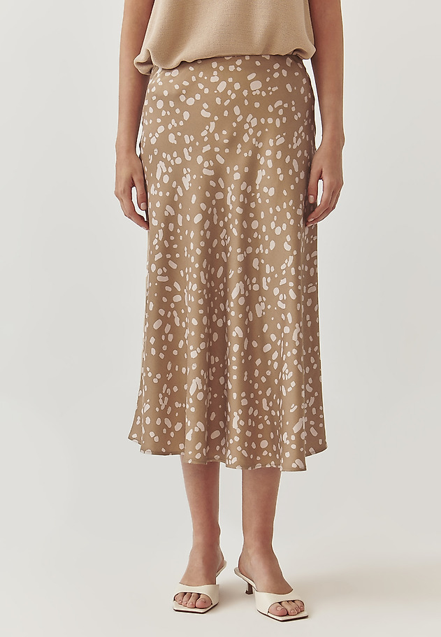 LADIES’ MIDI SATIN SKIRT - SATINI 1 LADIES’ MIDI SATIN SKIRT - SATINI 1 MULTIKOLOR 3