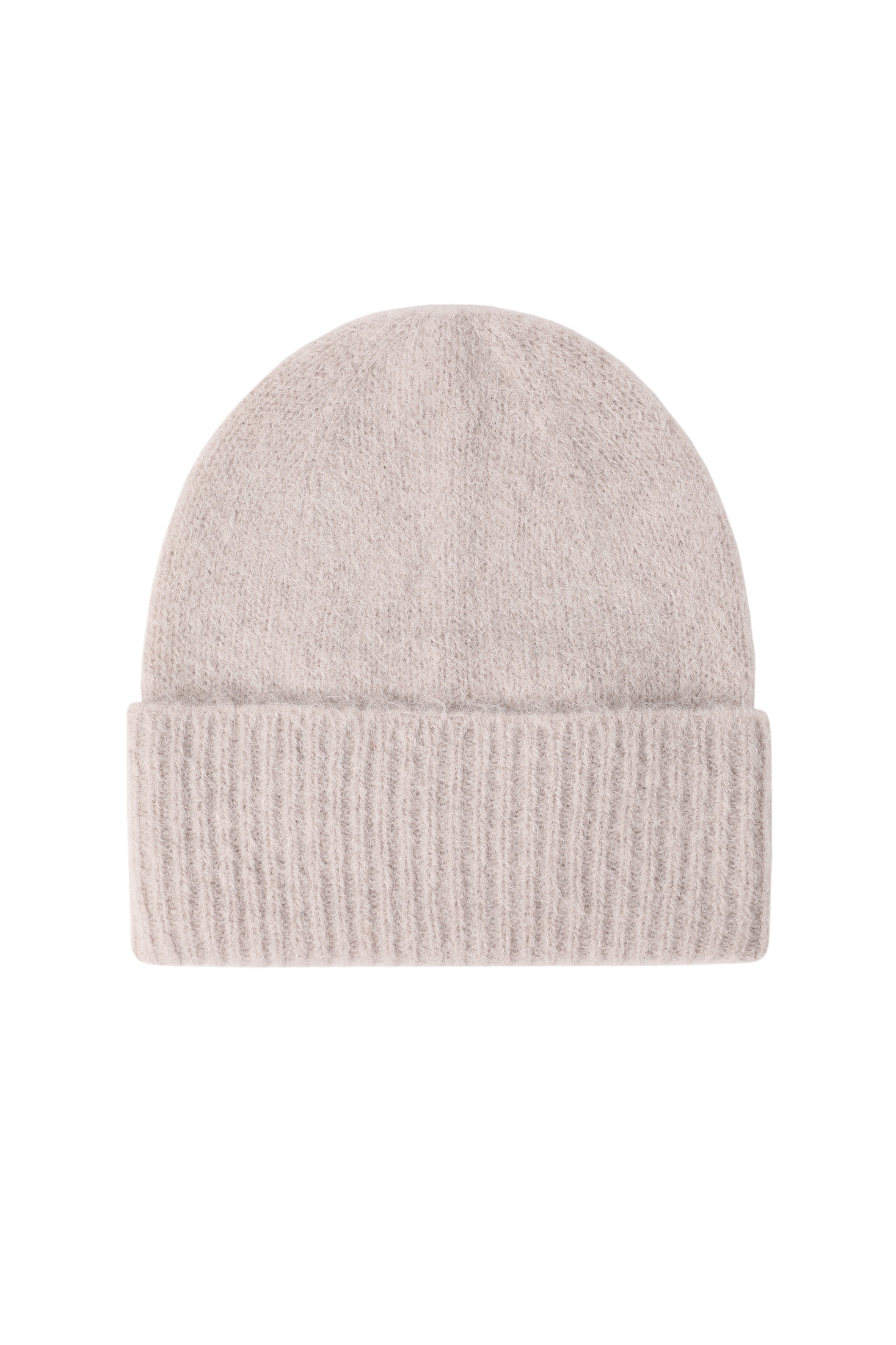 KLASYCZNA CZAPKA Z WEŁNĄ I ALPAKĄ - NUVA BEŻOWY 2