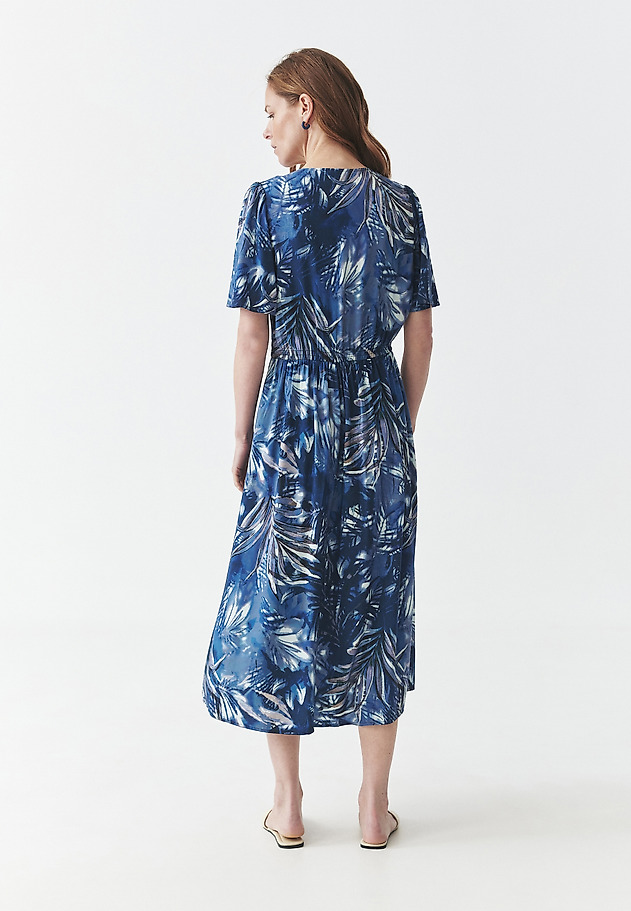 VISCOSE MIDI DRESS - DETTA VISCOSE MIDI DRESS - DETTA MULTIKOLOR 3