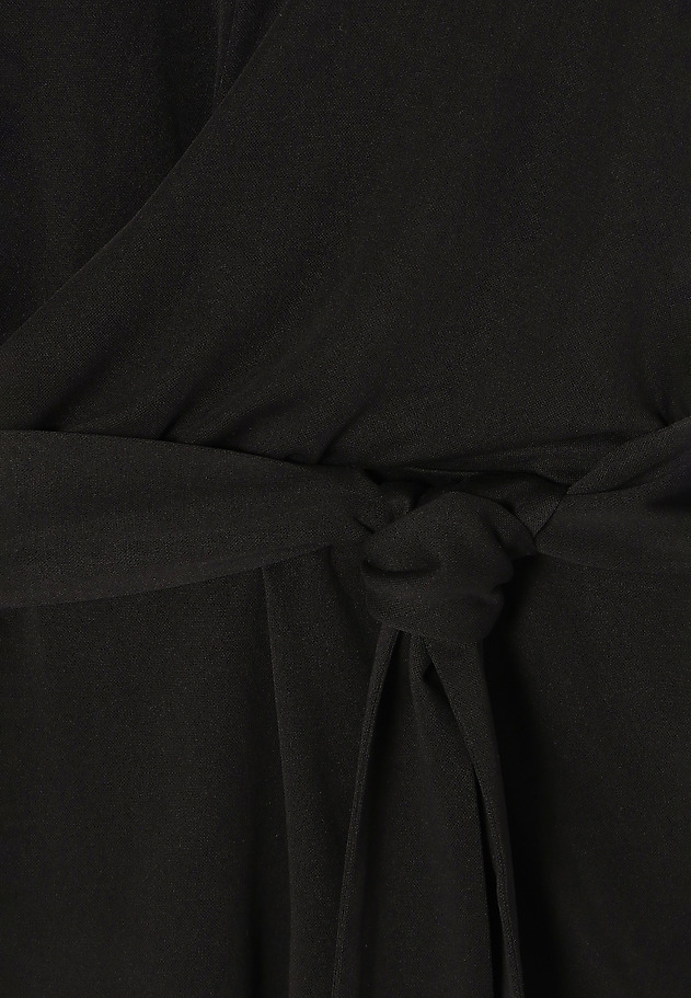 LADIES' WRAP BLOUSE LARSO LADIES' WRAP BLOUSE LARSO BLACK 7
