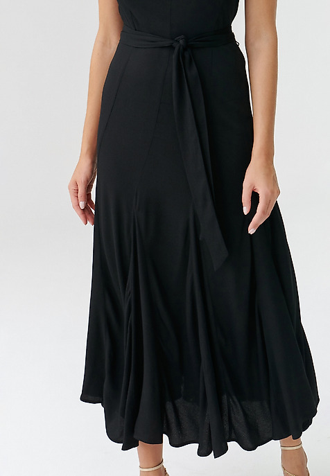 LADIES’ MIDI DRESS CELLA BLACK 2