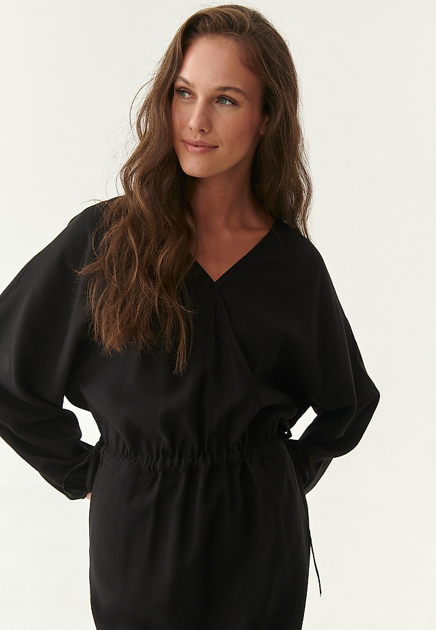WRAP DRESS KONTI WRAP DRESS KONTI BLACK 4