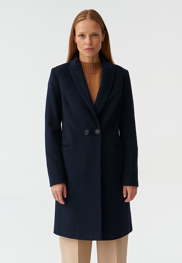 LADIES’ CLASSIC COAT SOWIA 1 LADIES’ CLASSIC COAT SOWIA 1 GRANATOWY 2