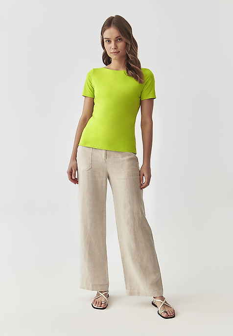 LADIES’ BLOUSE WITH SEAMLESS FINISH - MIKAJA 1 GREEN 2